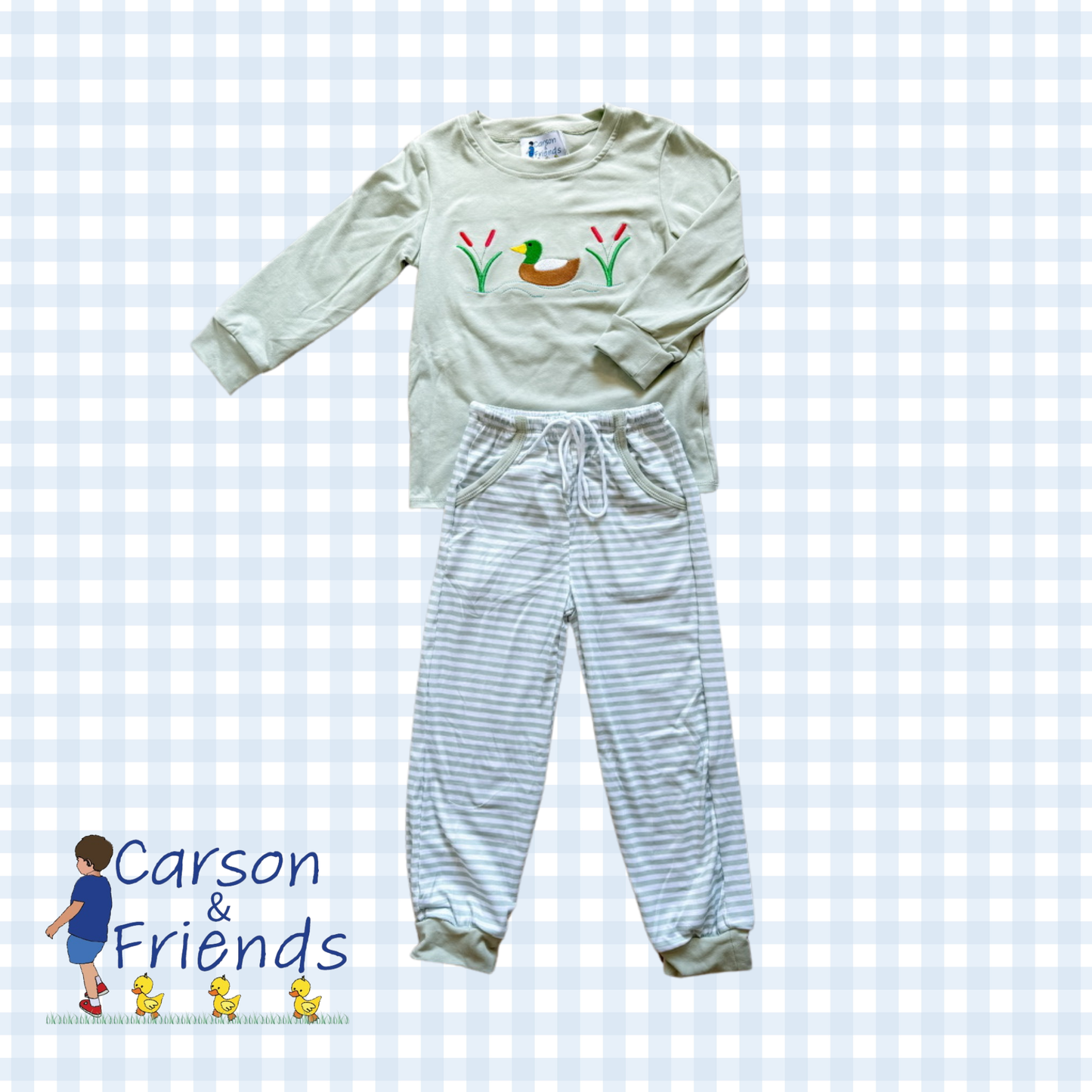 Carson and Friends Mallard Jogger Set