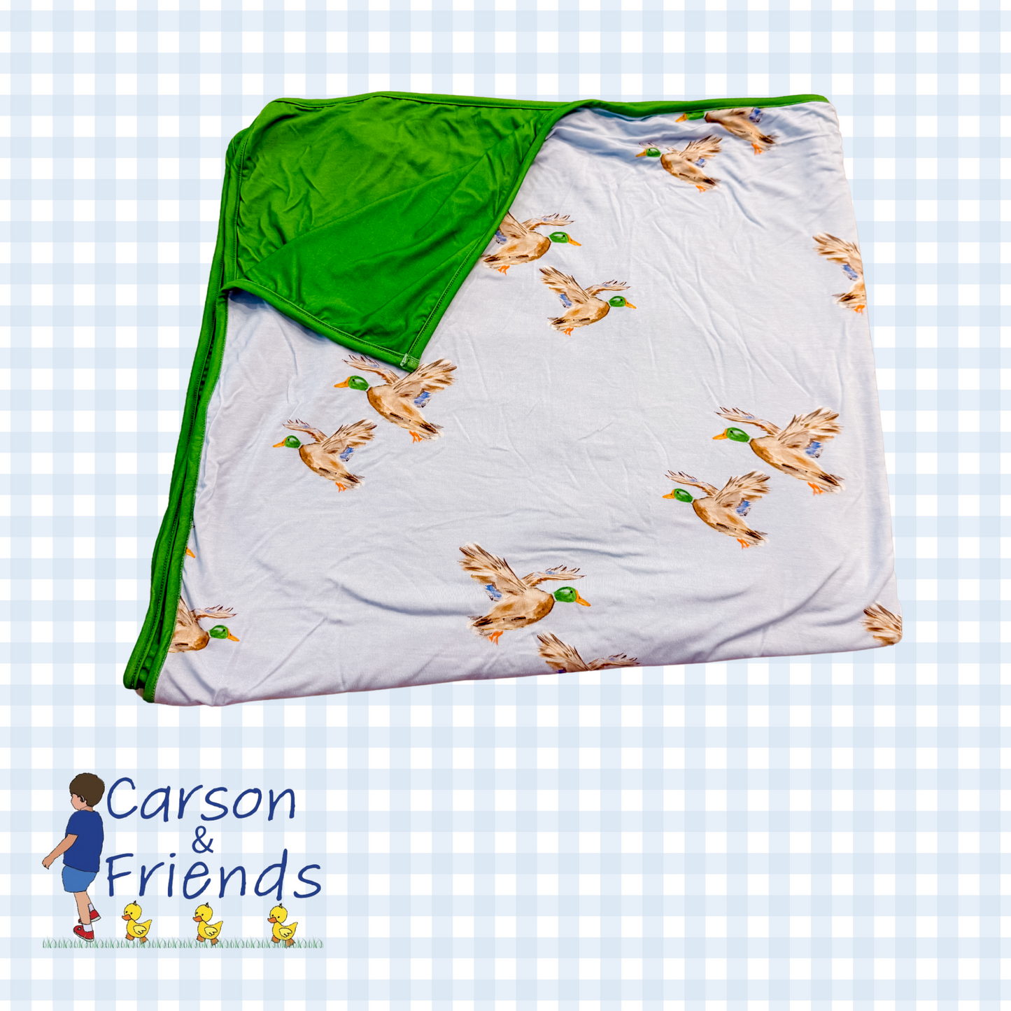 Mallards Double Layer Bamboo Viscose Blanket