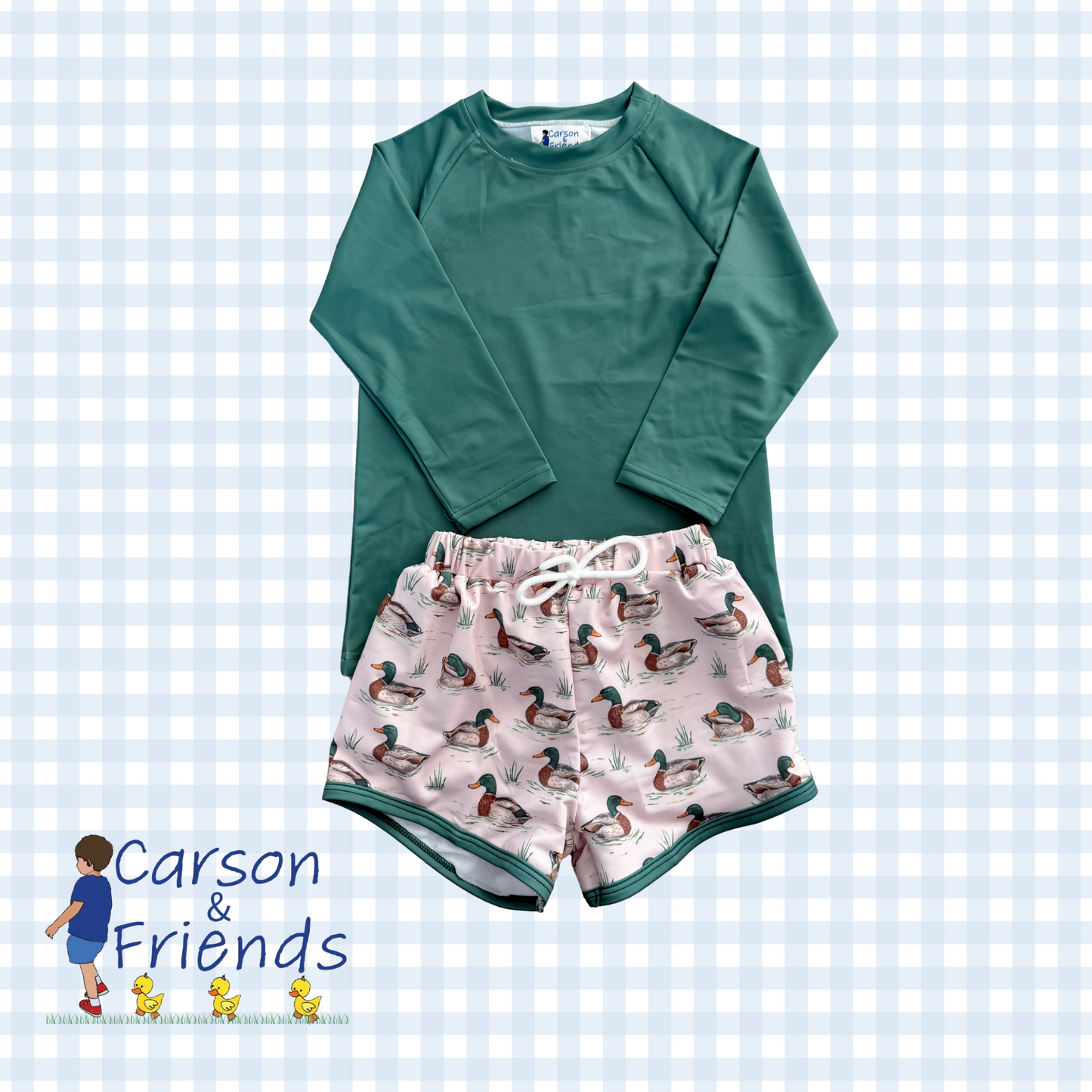 Carson and Friends Mallard Swim