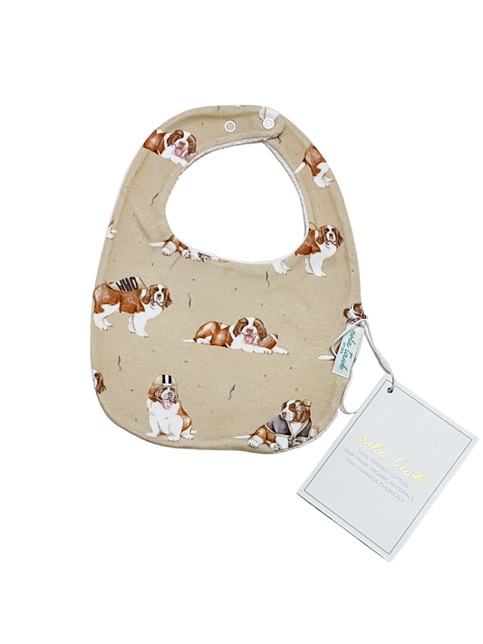 Louisiana's Most Valuable Pup Organic Cotton Bib