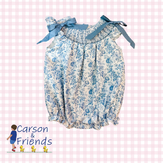 Carson and Friends Blue Floral Bubble