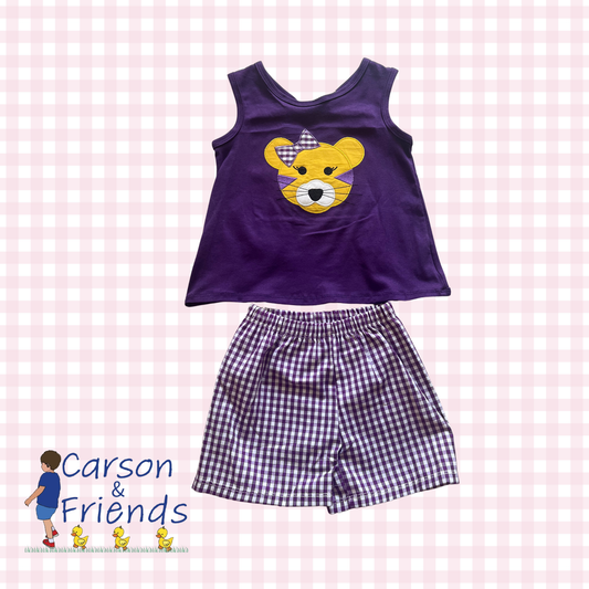 Carson and Friends Tigers Short Set Girls