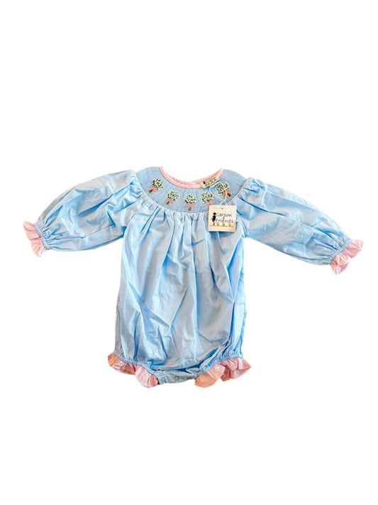 Carson and Friends Sweet Bouquets Smocked Bubble