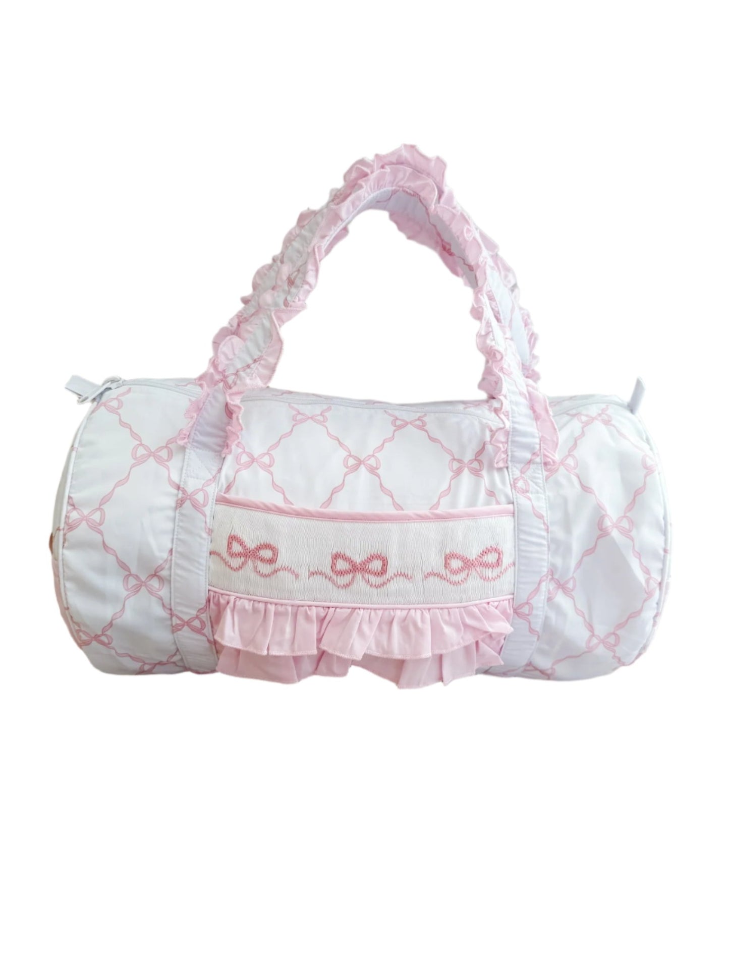 Carson and Friends Smocked Duffel- Bows (Woven Fabric)