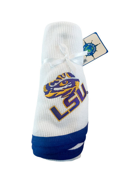 Creative Knitwear LSU thermal blanket