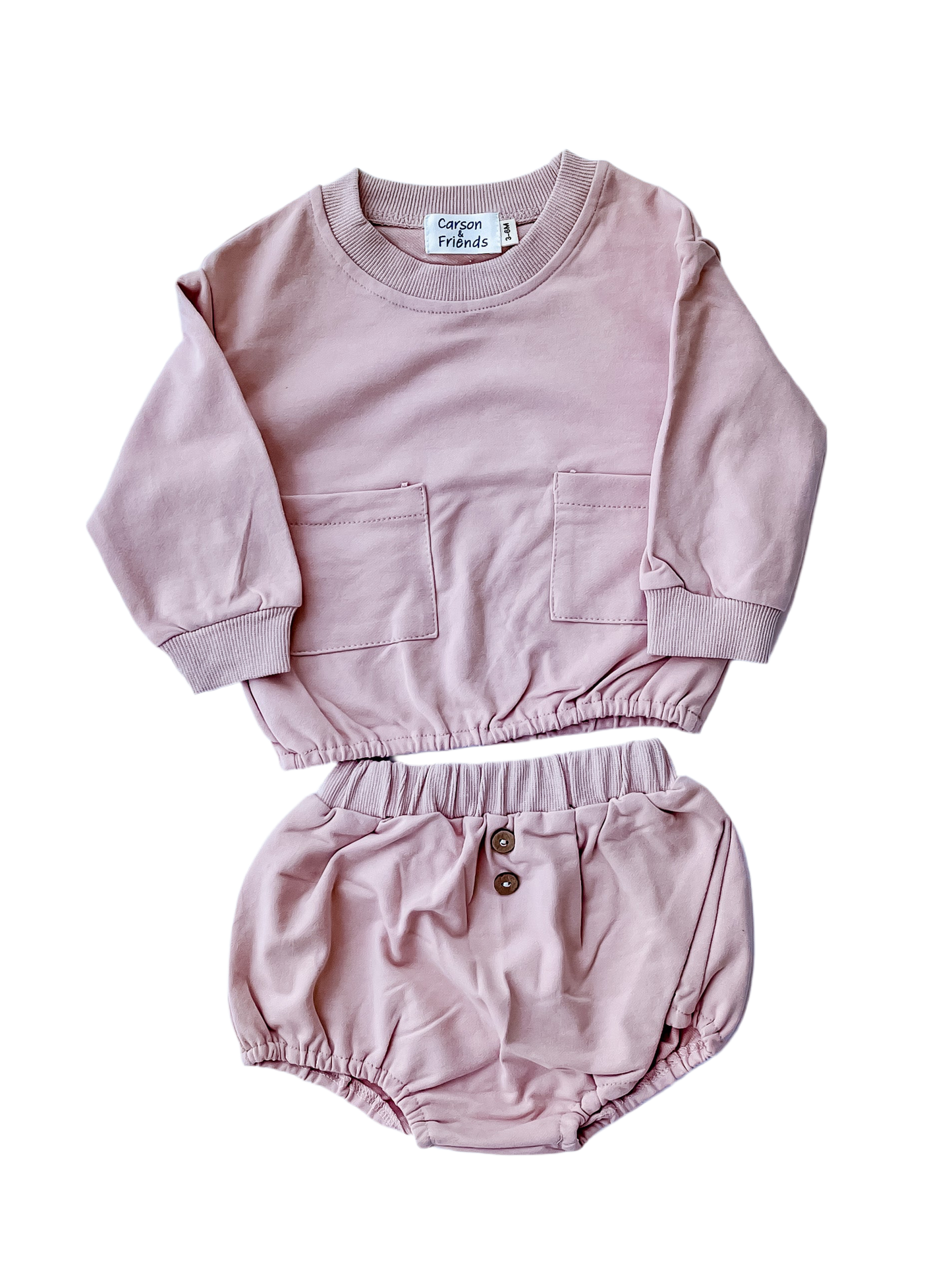 Sweatshirt Diaper Set