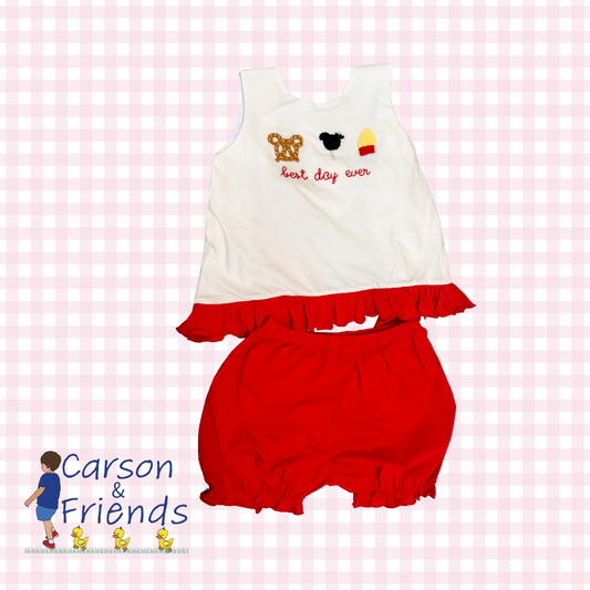 Carson and Friends “Best Day Ever” Snacks Bloomer Set