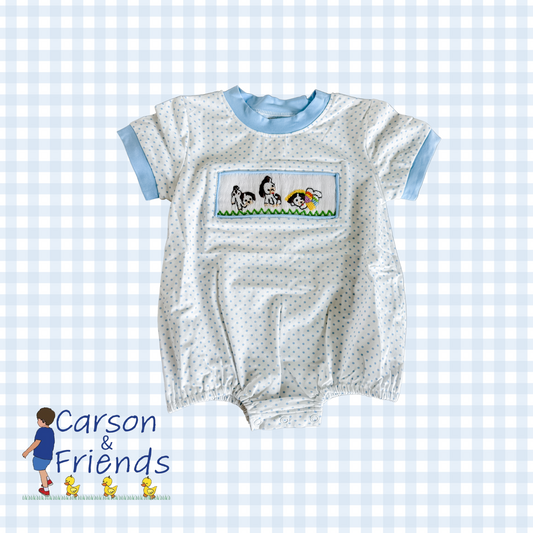 Carson and Friends Storybook Puppy Bubble- Blue