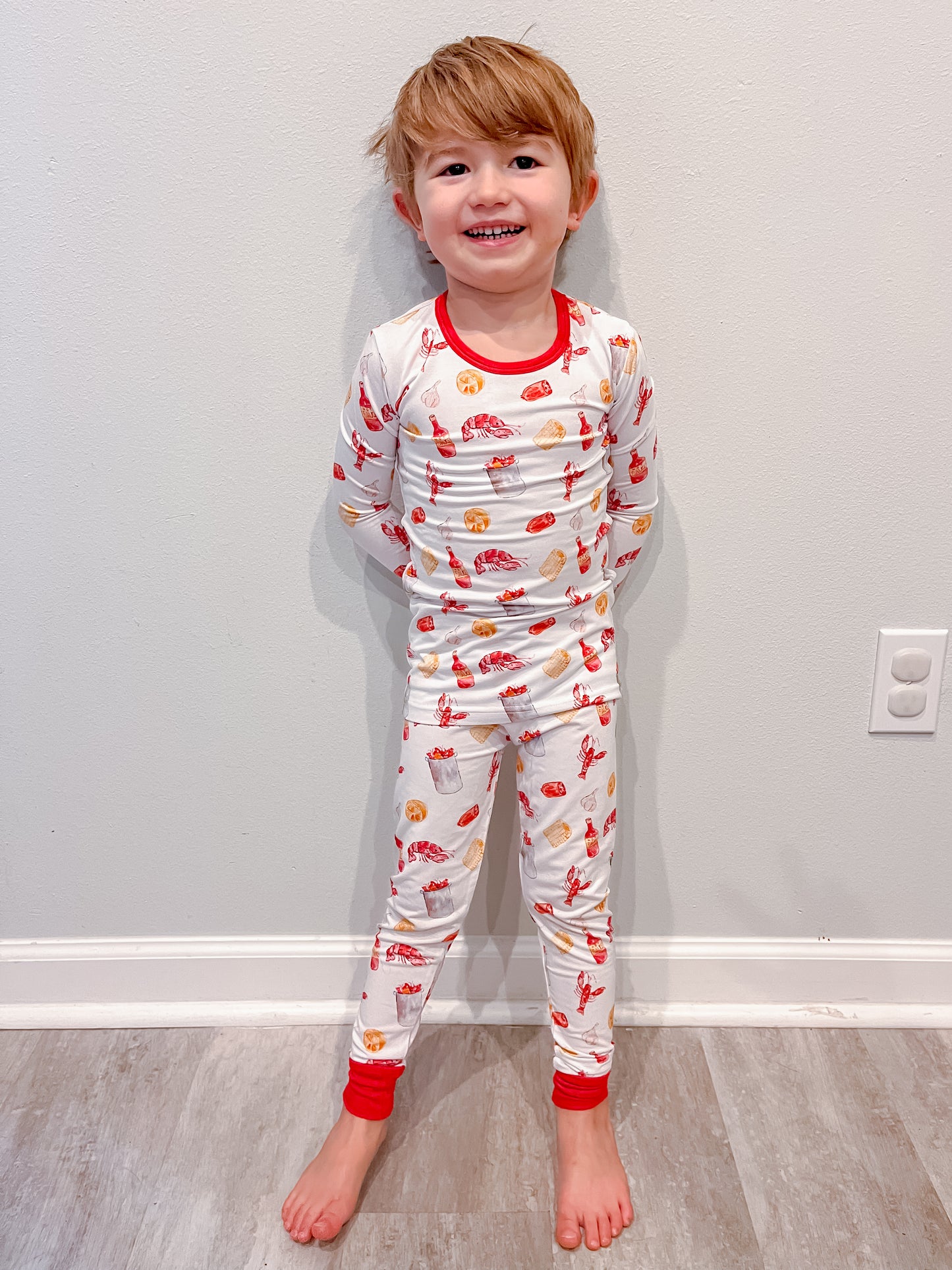 Seafood Boil Bamboo Pajama Set