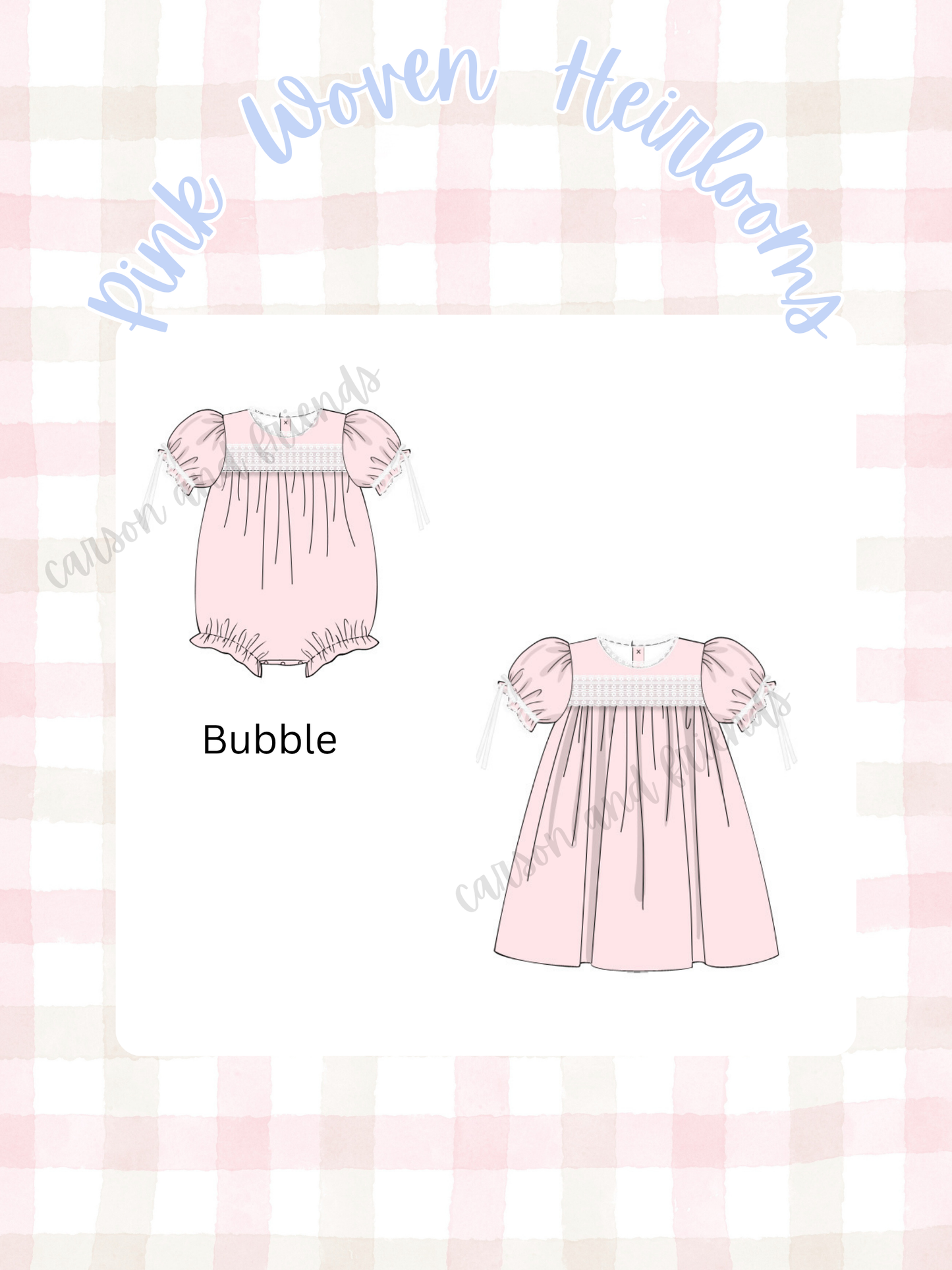 Preorder ETA March- Pink Heirloom Bubble