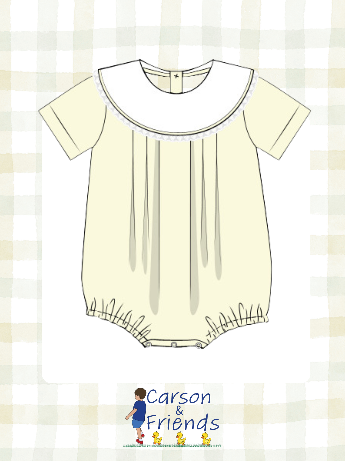 Preorder ETA March- Pale Yellow Heirloom Bubble- Boys